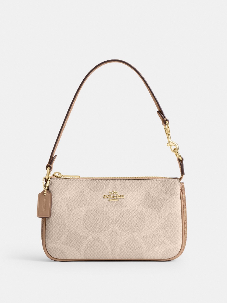 Coach Outlet Nolita 19 In Blocked Signature Canvas